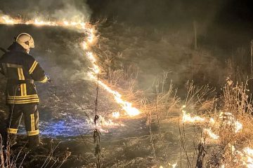 На Хмельниччині за добу сталося 24 пожежі: горіли поля й будівлі