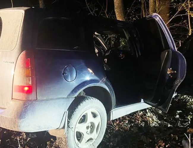 На Хмельниччині водій загинув у ДТП, врізавшись у дерево