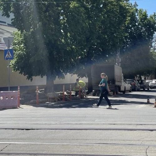 У Вінниці в центрі міста звужують дорогу заради безбар’єрного простору