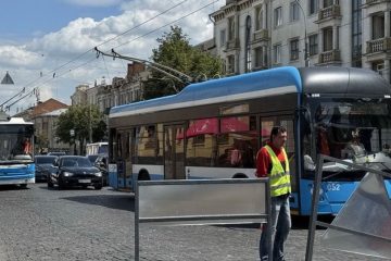 У Вінниці через ремонт Соборної змінять маршрути тролейбусів
