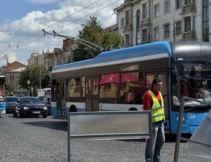 У Вінниці через ремонт Соборної змінять маршрути тролейбусів