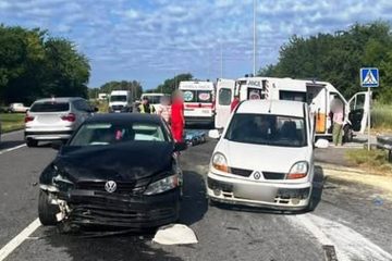 На Вінниччині в ДТП постраждали шестеро людей